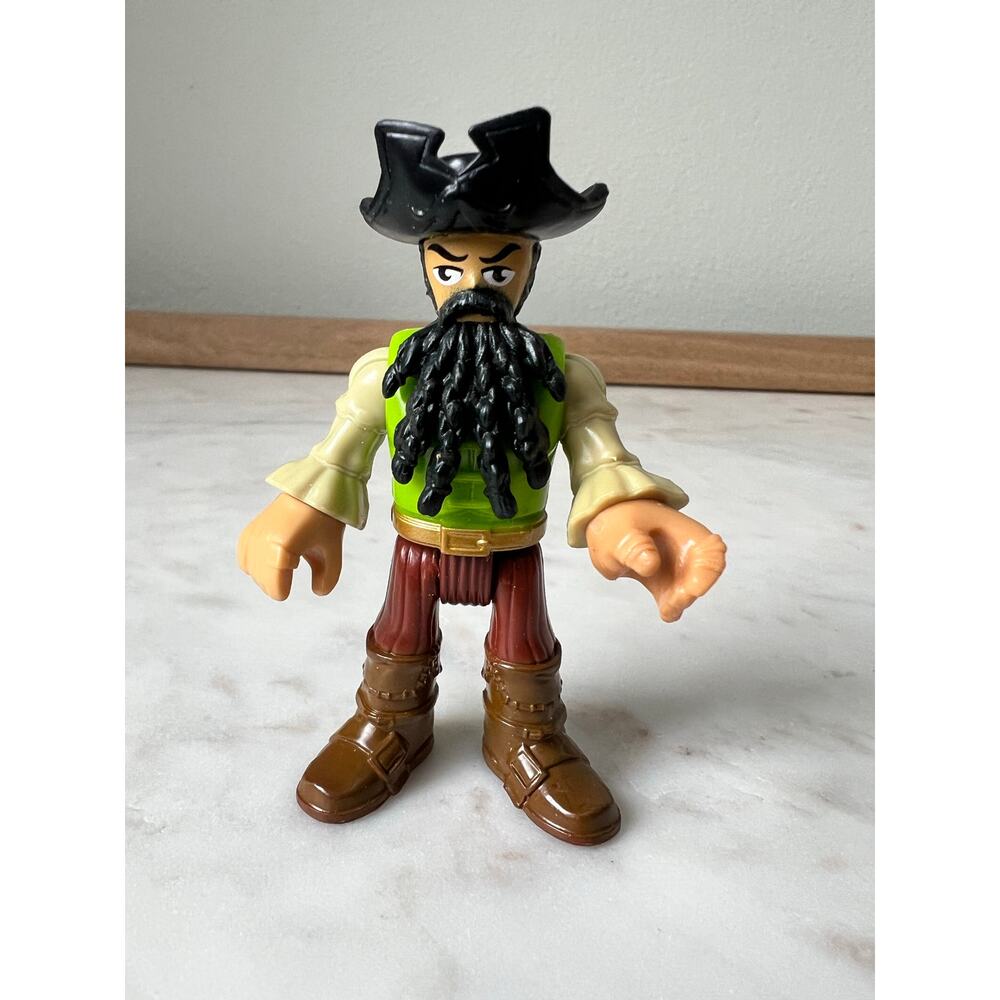 Imaginext Lot of 4 Figures Toys Mixed Star Wars Jurassic Park Pirates - Picture 7 of 10